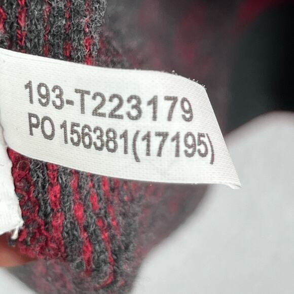 TOMMY BAHAMA Sweater Mens XL Flip Side 1/2 Zip Reversible Cotton Blend Red - Picture 15 of 16